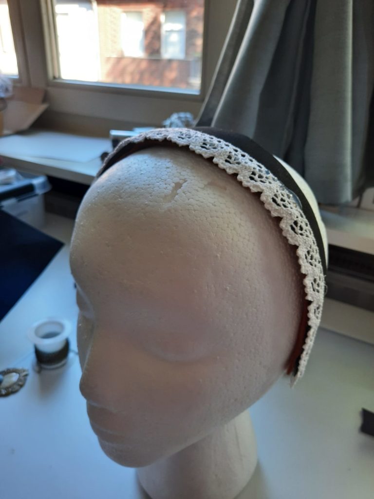 Blumen Headpiece Kopfschmuck basteln DIY